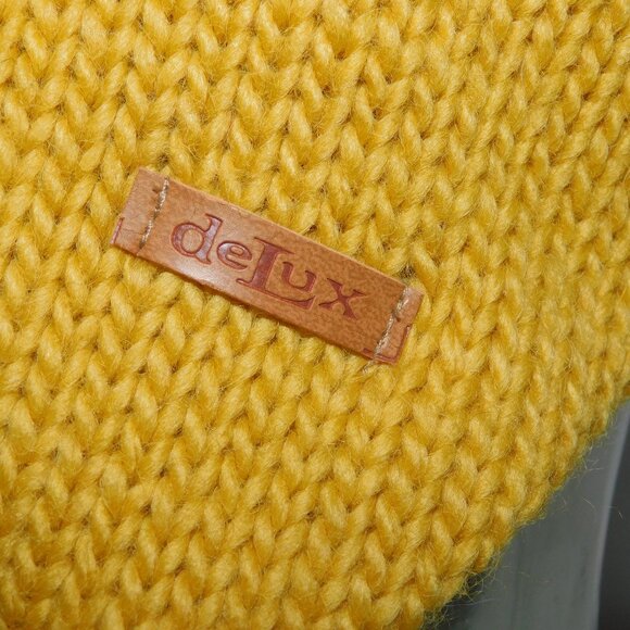 DeLux Knitwits OS Adult Sesame Street Bert lined Wool Winter hat Toque - Picture 7 of 7